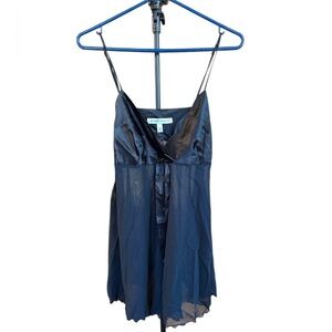 Victorias Secret Mini Nightgown-black-Size M